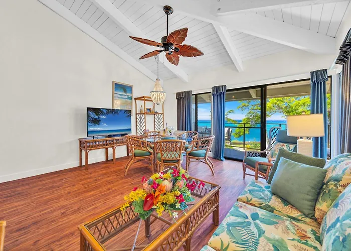 Napili Point Ocean View 2 Bedroom Sleeps 6 Great For Families Complimentary Car With 6 Nights Nap-C37 By Kbm